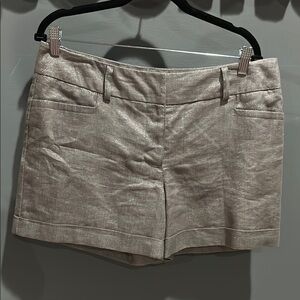 Women's Sparkling Gold Shorts